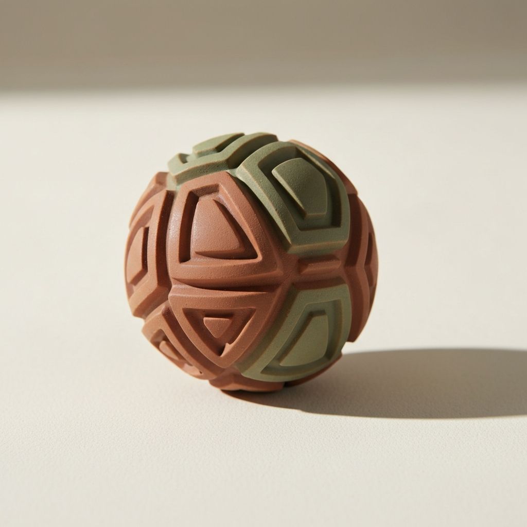 Natural rubber bouncy ball