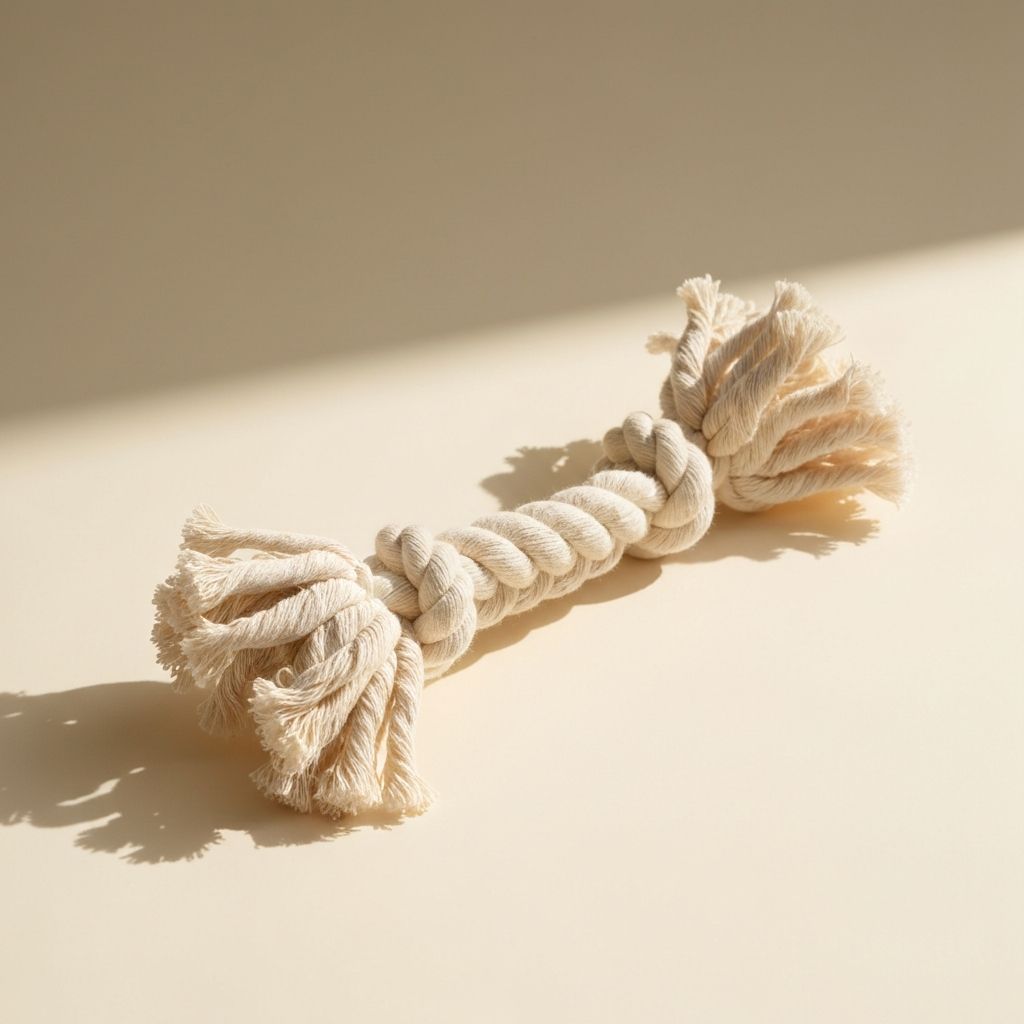 Organic cotton rope toy